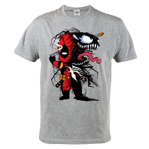 KOSZULKA MĘSKA FILMOWA VENOM X DEADPOOL MARVEL SYMBIONT VENOMPOOL 1