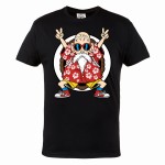 KOSZULKA MĘSKA DRAGON BALL ANIME MANGA MASTER ROSHI GENIALNY ŻÓŁW