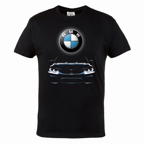 KOSZULKA MĘSKA SMAOCHODOWA MOTORYZACYJNA BMW ŚWIATŁA