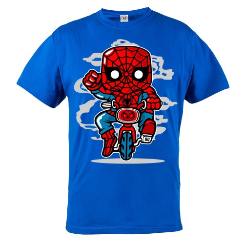 KOSZULKA SPIDER MAN ON A BIKE 2
