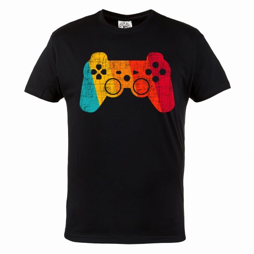 KOSZULKA GAMINGOWA DLA GRACZA GAMEPAD KONSOLA GRY VIDEO