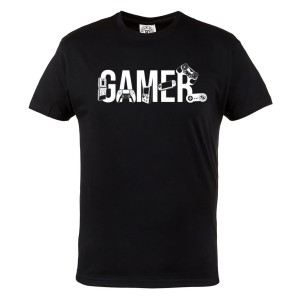 KOSZULKA GAMINGOWA DLA GRACZA GAMER GRY VIDEO KONSOLA GAMEPAD