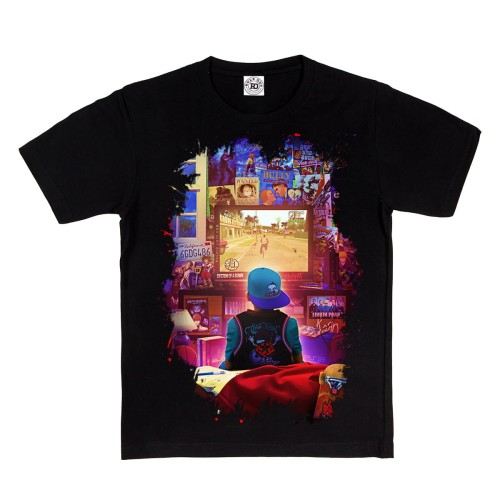 DZIECIĘCA KOSZULKA GAMINGOWA DLA GRACZA VIDEO GAMER GRY KONSOLA