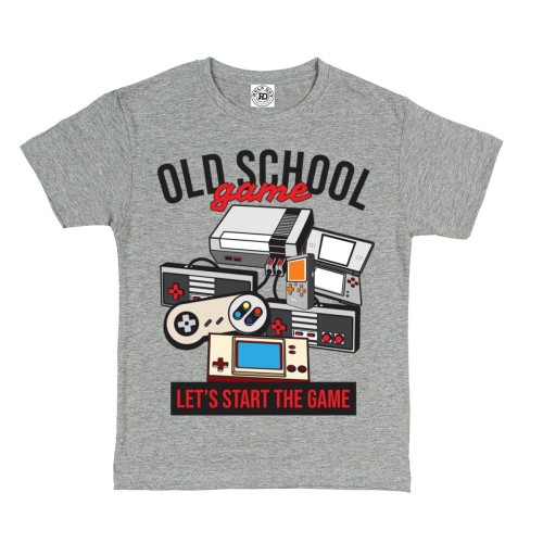 DZIECIĘCA KOSZULKA GAMINGOWA DLA GRACZA VIDEO GAMER OLD SCHOOL GAME