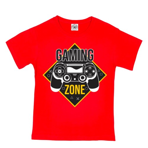 DZIECIĘCA KOSZULKA GAMINGOWA DLA GRACZA STREFA GIER GAMING ZONE