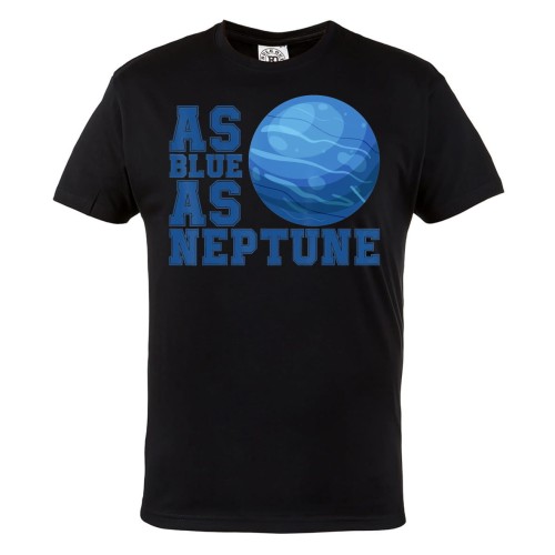 KOSZULKA MĘSKA ASTRONOMIA UKŁAD SŁONECZNY PLANETA NEPTUN PLANETY AS BLUE AS NEPTUNE 1