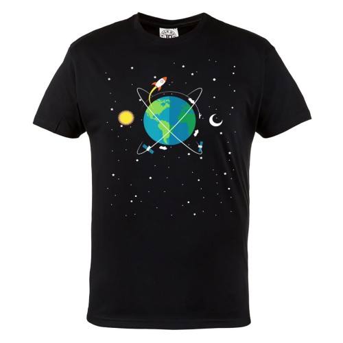 KOSZULKA MĘSKA ASTRONOMIA UKŁAD SŁONECZNY PLANETA ZIEMIA KOSMOS 1