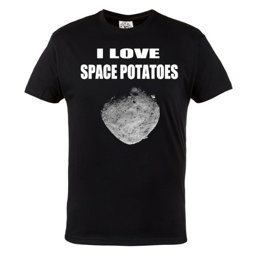 KOSZULKA MĘSKA ASTRONOMIA UKŁAD SŁONECZNY ASTRONOM ASTEROIDA I LOVE SPACE POTATOES 1