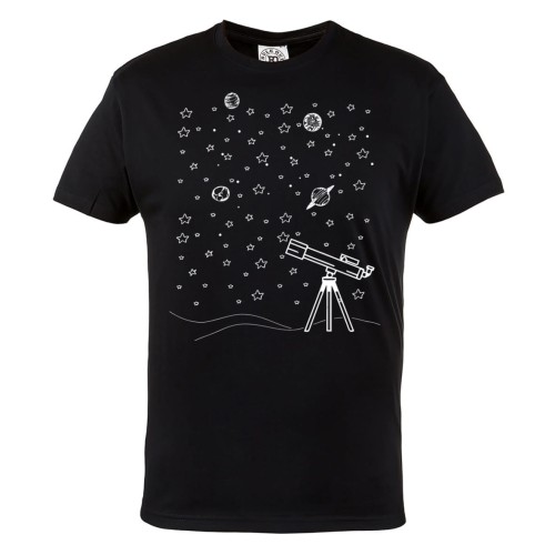 KOSZULKA MĘSKA ASTRONOMIA UKŁAD SŁONECZNY ASTRONOM TELESKOP PLANETY GWIAZDY 1