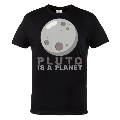 KOSZULKA MĘSKA ASTRONOMIA UKŁAD SŁONECZNY ASTRONOM PLANETA PLUTON PLUTO IS A PLANET
