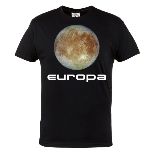 KOSZULKA MĘSKA ASTRONOMIA UKŁAD SŁONECZNY ASTRONOM KSIĘŻYC JOWISZA EUROPA 1