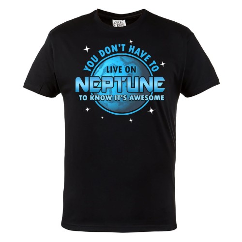 KOSZULKA MĘSKA ASTRONOMIA UKŁAD SŁONECZNY ASTRONOM NEPTUN YOU DON'T HAVE TO LIVE ON NEPTUNE TO KNOW IT'S AWESOME 1