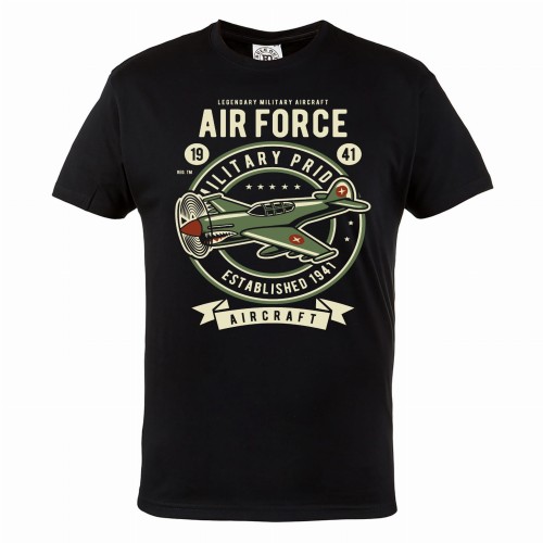 KOSZULKA MĘSKA DLA PILOTA SIŁ POWIETRZNYCH AIR FORCE 1941 MILITARY PRIDE AIRCRAFT 1