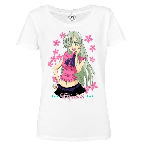 KOSZULKA DAMSKA ANIME GIRL MANGA AESTHETIC OTAKU ELIZABETH LIONES 1