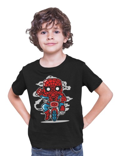KOSZULKA DZIECIĘCA ROWEROWA NA ROWER ROWERZYSTA SPIDERMAN 