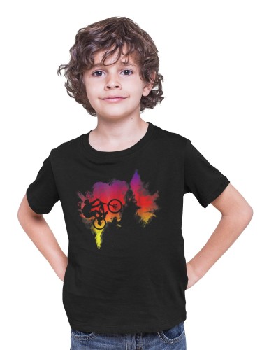 KOSZULKA DZIECIĘCA ROWEROWA NA ROWER ROWERZYSTA MTB 