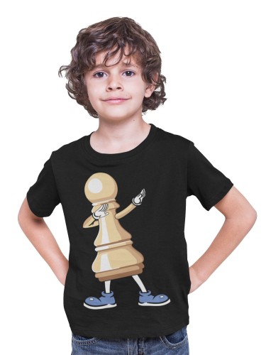 KOSZULKA DZIECIĘCA DLA GRACZA SZACHISTY SZACHY NA PREZENT STRATEGICZNA GRA PLANSZOWA PIONEK 