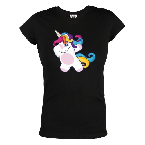 KOSZULKA DAMSKA Z JEDNOROŻCEM UNICORN DABBING JEDNOROŻEC 02 1