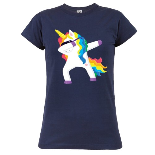 KOSZULKA DAMSKA Z JEDNOROŻCEM UNICORN DABBING JEDNOROŻEC 03 1