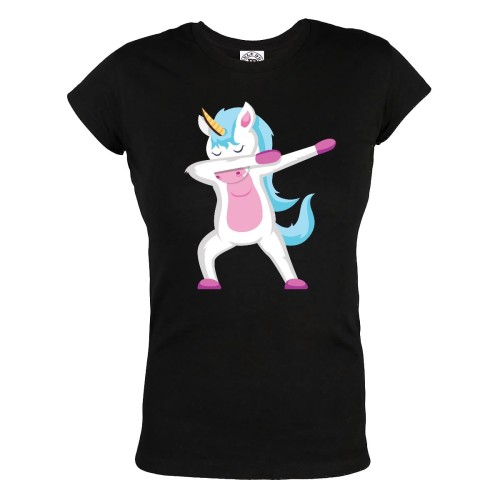 KOSZULKA DAMSKA Z JEDNOROŻCEM UNICORN DABBING JEDNOROŻEC 05 1