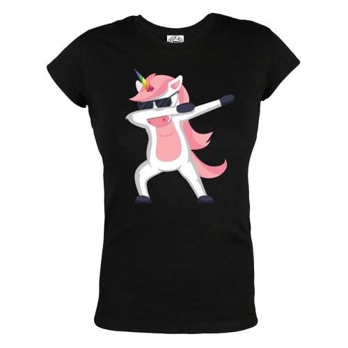 KOSZULKA DAMSKA Z JEDNOROŻCEM UNICORN JEDNOROŻEC TĘCZOWY RÓG