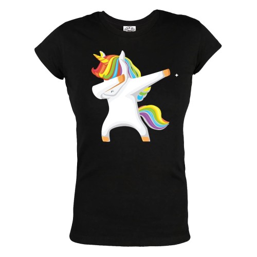 KOSZULKA DAMSKA Z JEDNOROŻCEM UNICORN DABBING JEDNOROŻEC 09