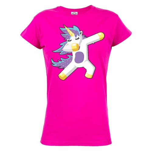 KOSZULKA DAMSKA Z JEDNOROŻCEM UNICORN DABBING JEDNOROŻEC 14