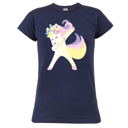 KOSZULKA DAMSKA Z JEDNOROŻCEM CUTE UNICORN DABBING JEDNOROŻEC 1