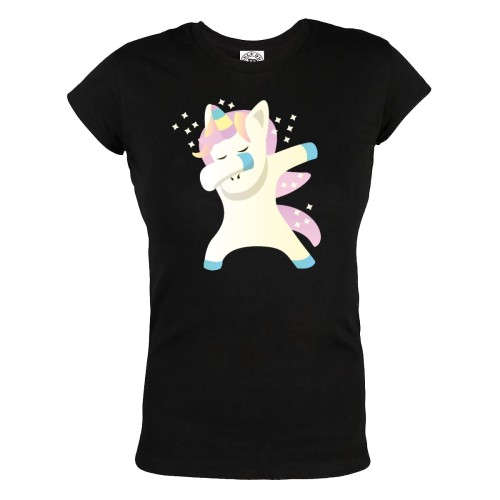 KOSZULKA DAMSKA Z JEDNOROŻCEM UNICORN DABBING JEDNOROŻEC 25