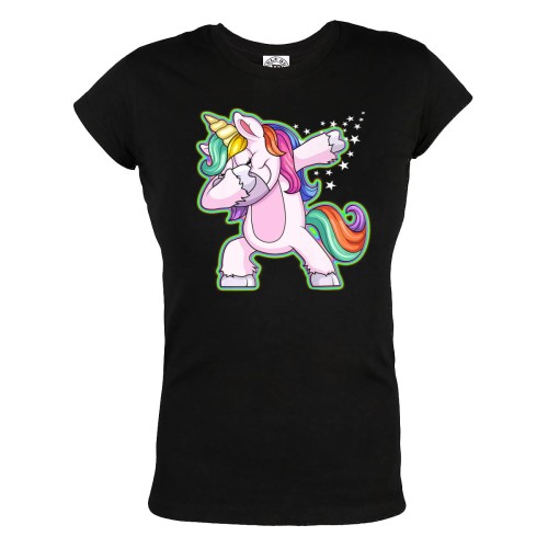 KOSZULKA DAMSKA Z JEDNOROŻCEM UNICORN DABBING JEDNOROŻEC 32 1