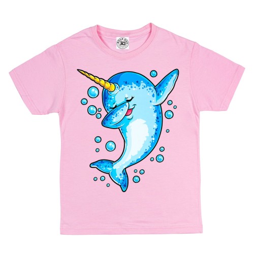 DZIECIĘCA KOSZULKA Z JEDNOROŻCEM JEDNOROŻEC DABBING UNICORN WIELORYB 1