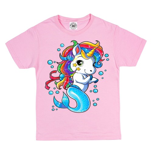 DZIECIĘCA KOSZULKA Z JEDNOROŻCEM DABBING UNICORN JEDNOROŻEC SYRENKA 1