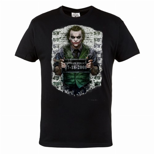 KOSZULKA FILMOWA BATMAN DC COMICS JOKER ARESZTOWANY GOTHAM POLICE 1