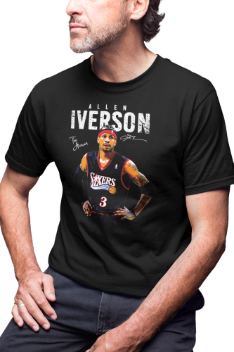 KOSZULKA DLA KOSZYKARZA KOSZYKÓWKA SPORT GWIAZDY KOSZYKÓWKI NBA ALLEN IVERSON 