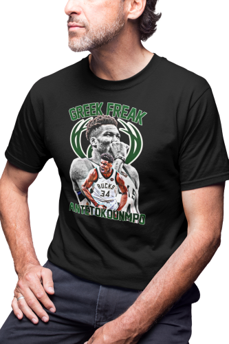 KOSZULKA DLA KOSZYKARZA KOSZYKÓWKA SPORT GWIAZDY KOSZYKÓWKI NBA ANTETOKOUNMPO GREEK FREAK 