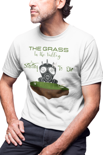 KOSZULKA MĘSKA SERIAL THE LAST OF US THE GRASS IN THE VALLEY IS STARTING TO DIE 