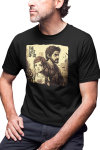 KOSZULKA MĘSKA SERIALOWA SERIAL THE LAST OF US BOHATEROWIE JOEL I ELLIE