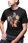 KOSZULKA MĘSKA SERIALOWA SERIAL THE LAST OF US POSTACIE JOEL I ELLIE GRA