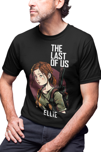 KOSZULKA MĘSKA SERIALOWA SERIAL THE LAST OF US ELLIE 
