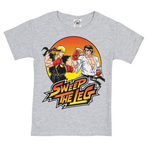 DZIECIĘCA KOSZULKA SERIALOWA SERIAL COBRA KAI KARATE KID SWEEP THE LEG 1