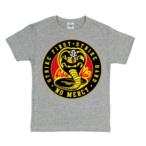 DZIECIĘCA KOSZULKA SERIALOWA SERIAL COBRA KAI KARATE KID STRIKE FIRST STRIKE HARD NO MERCY 1