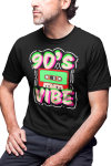 KOSZULKA MĘSKA RETRO VINTAGE LATA 90. OLD SCHOOL 90'S VIBE MIXTAPE