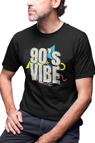 KOSZULKA MĘSKA RETRO VINTAGE LATA 90. OLD SCHOOL 90'S VIBE 