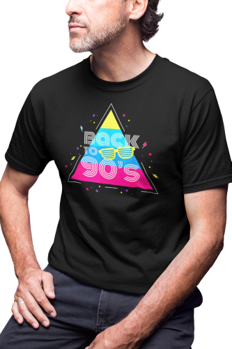 KOSZULKA MĘSKA RETRO VINTAGE LATA 90. OLD SCHOOL BACK TO 90'S 