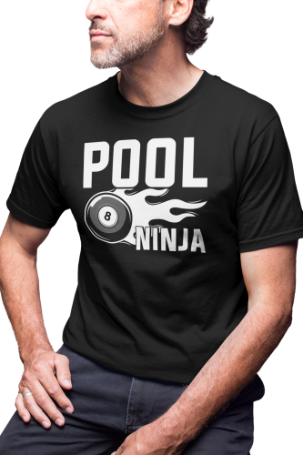 KOSZULKA MĘSKA BILARDOWA BILARD KRÓL BILARDA POOL NINJA 