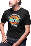 KOSZULKA MĘSKA NA GOLFA GOLFISTA KRÓL GOLFA PLAN NA EMETYRURĘ