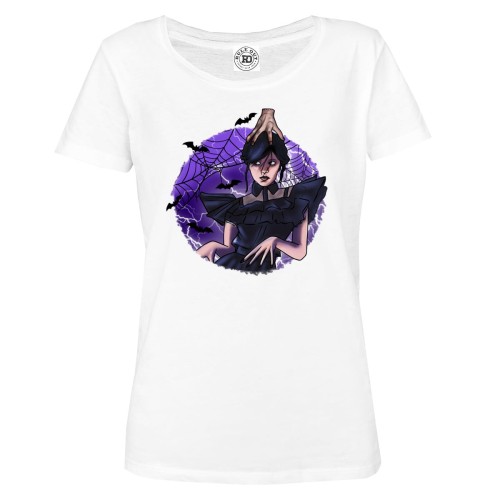 KOSZULKA DAMSKA SERIALOWA WEDNESDAY ADDAMS DANCE SERIAL NETFLIX 1