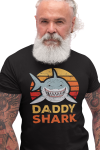 KOSZULKA MĘSKA PREZENT NA DZIEŃ OJCA DLA TATY DADDY SHARK SMILE