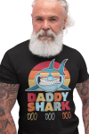 KOSZULKA MĘSKA PREZENT NA DZIEŃ OJCA DLA TATY DADDY SHARK TATA