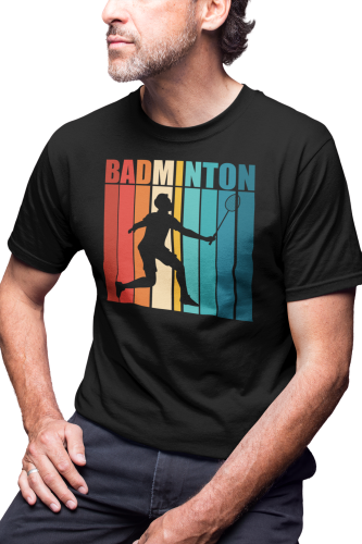 KOSZULKA MĘSKA GRA BADMINTON DO BADMINTONA SPORT ROZGRYWKA